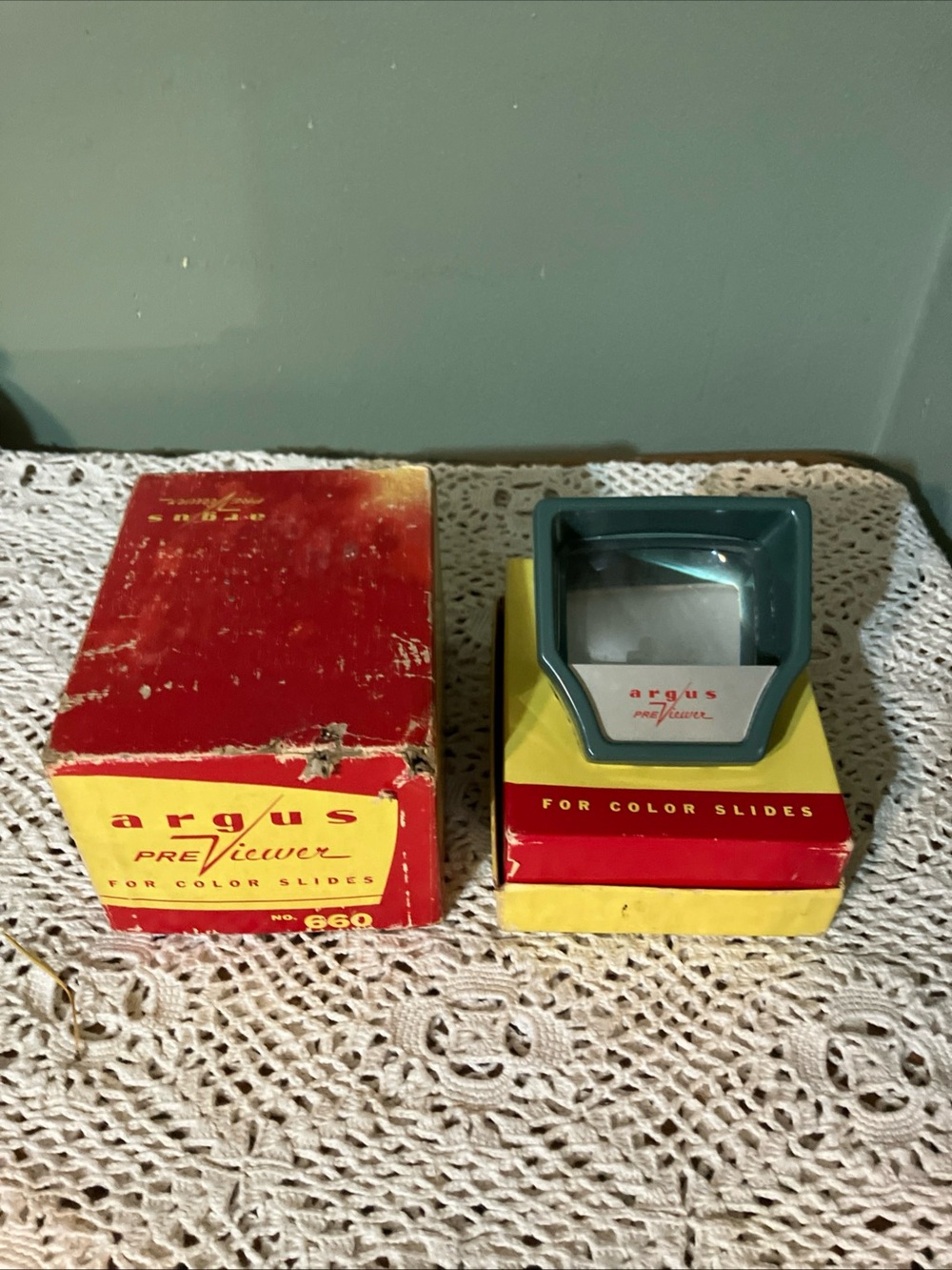 Vintage 1960's Original Argus PreViewer for Color Slides no. 660